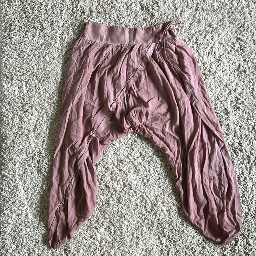 FREE PEOPLE Intimately - Act Natural Lounge Pants size Large Blush/Pink